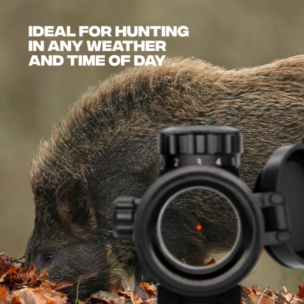 Ideal for hunting in any weather and time of a day