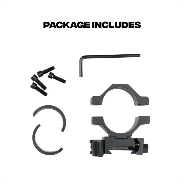 Mighty Tactical Quick Release Scope Ring Mount 25.4mm/30mm for 20mm Rail - Image 11