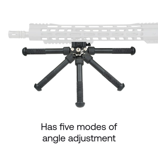 Mighty Hunting and Shooting Rifle Bipod with Standard Picatinny Mount Adapter - Image 2